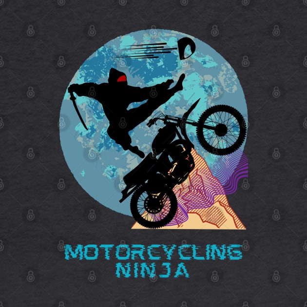 Motorcycling Ninja - Funny Ninja by SEIKA by FP